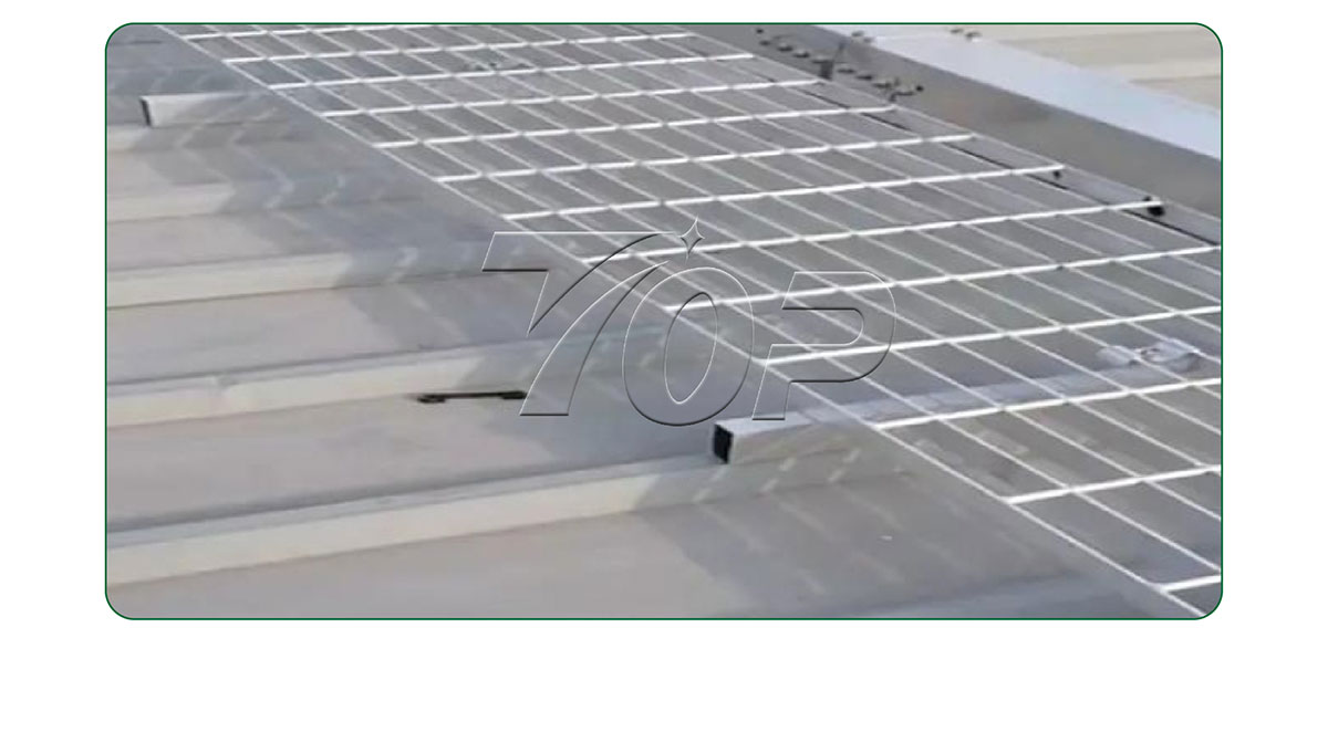 aluminum roof walkway