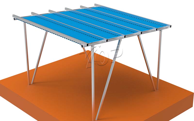 Solar shade structure