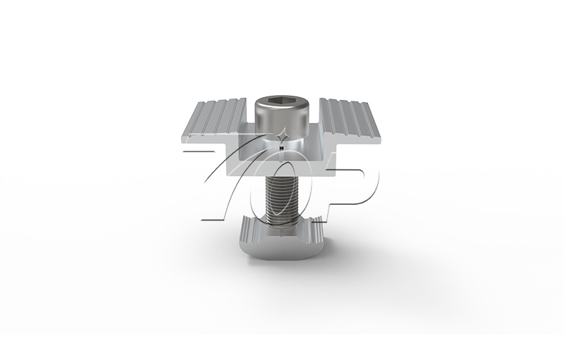 solar mounting structures clamp