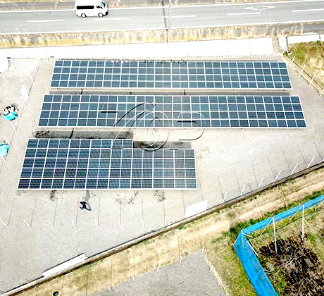 224KW 太陽光発電用地上設置システム ソリューション