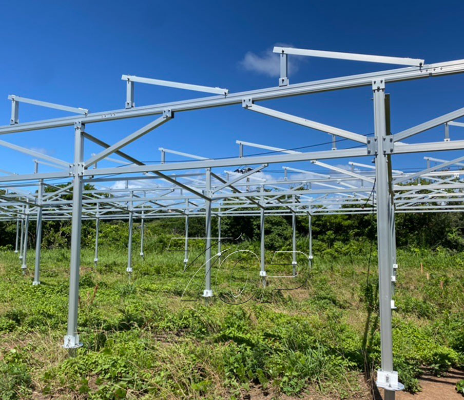 TopEnergy が日本の 20 以上の農場の太陽光パネル構造の解決に提供